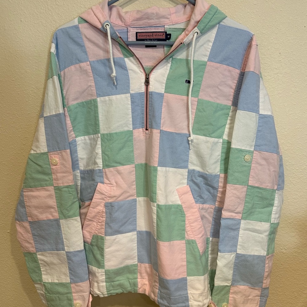 Vineyard Vines Pastel Patchwork Jacket - image 1